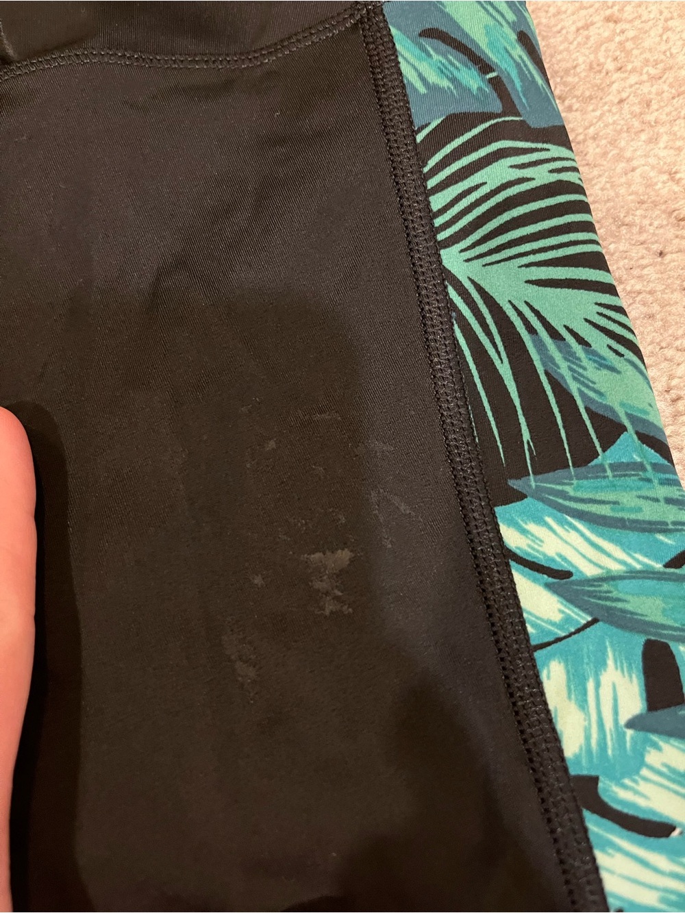 Swim by Cacique Tropical Print Swim Capris - Picture 7 of 8